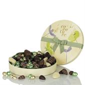 Cocoture chokoladeæg, ass. marciæg, multicolour pralinéæg i gul blomsteræske 480 g FORUDBESTIL NU